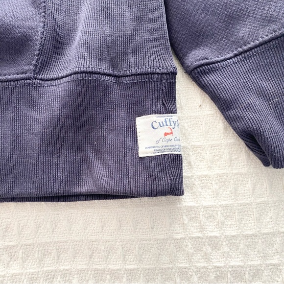 Cuffys Men’s navy and green Cape Cod crewneck sweatshirt size large - Picture 3 of 3